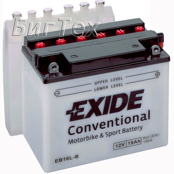 Мото аккумулятор EXIDE EB16L-B 19 Ач