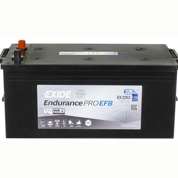 Аккумулятор грузовой EXIDE Endurance PRO EFB...