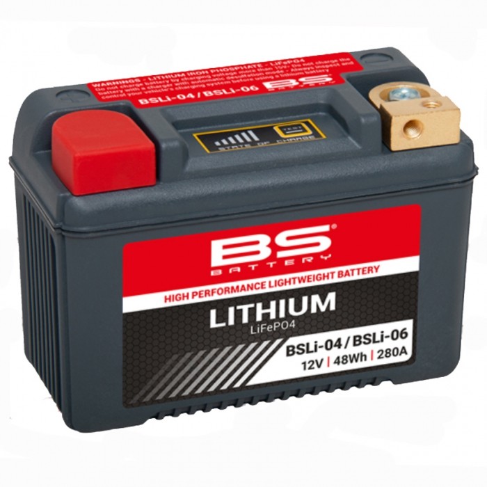Мото аккумулятор BS LITHIUM LiFePO4...