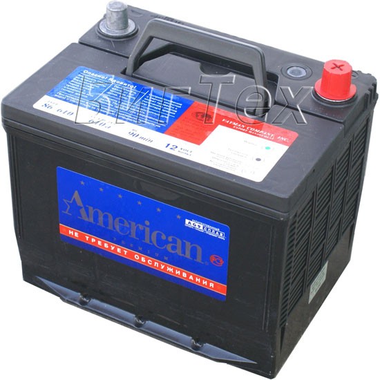 Аккумулятор автомобильный American 86610 65 Ач