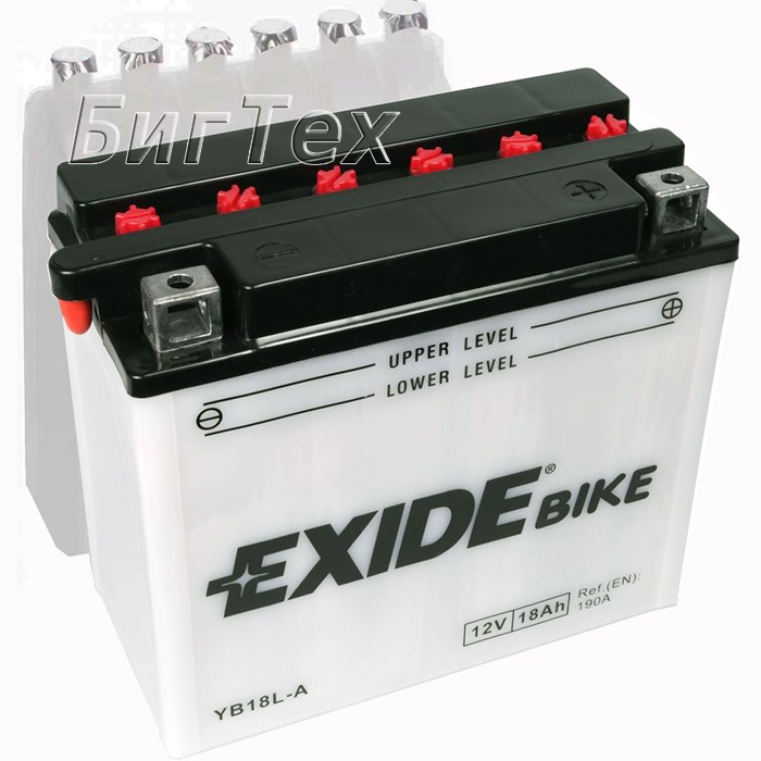 Мото аккумулятор Exide EB18L-A, 18 Ач