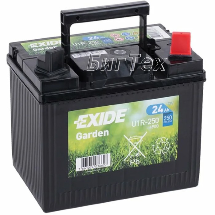 Аккумулятор EXIDE Garden U1R-250, 24 Ач