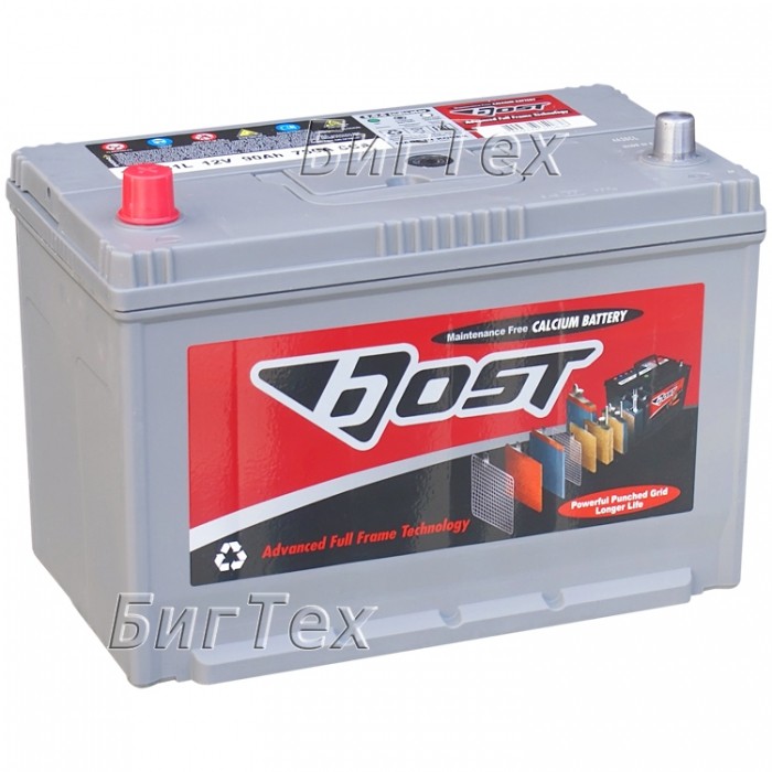 Аккумулятор автомобильный BOST 105D31R 90Ah