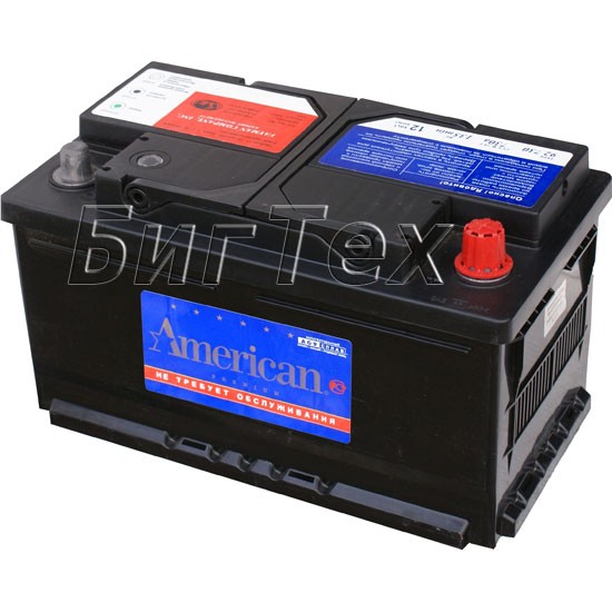 Аккумулятор автомобильный American 48770 80 Ач