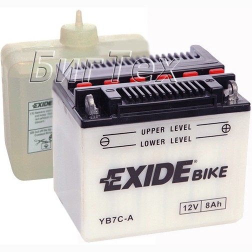 Мото аккумулятор Exide EB7С-A 8 Ач