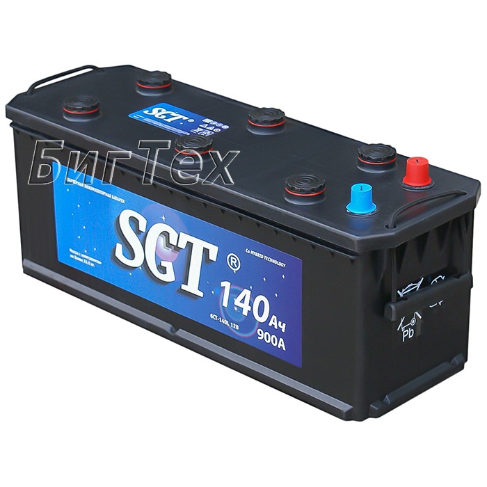 Аккумулятор грузовой SGT 132 Ач (6ст-132)