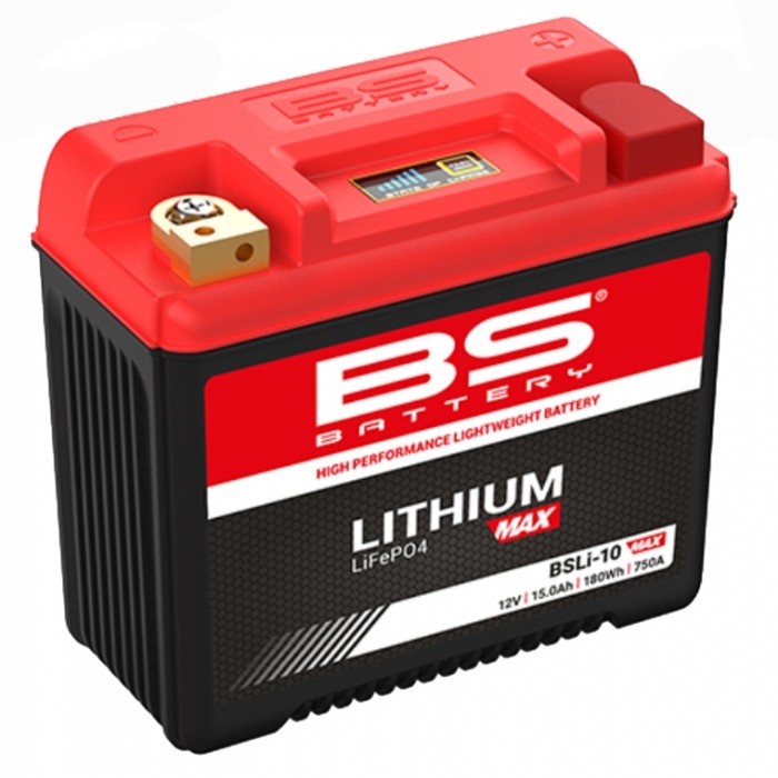 Мото аккумулятор BS LITHIUM LiFePO4 BSLI-10 MAX...