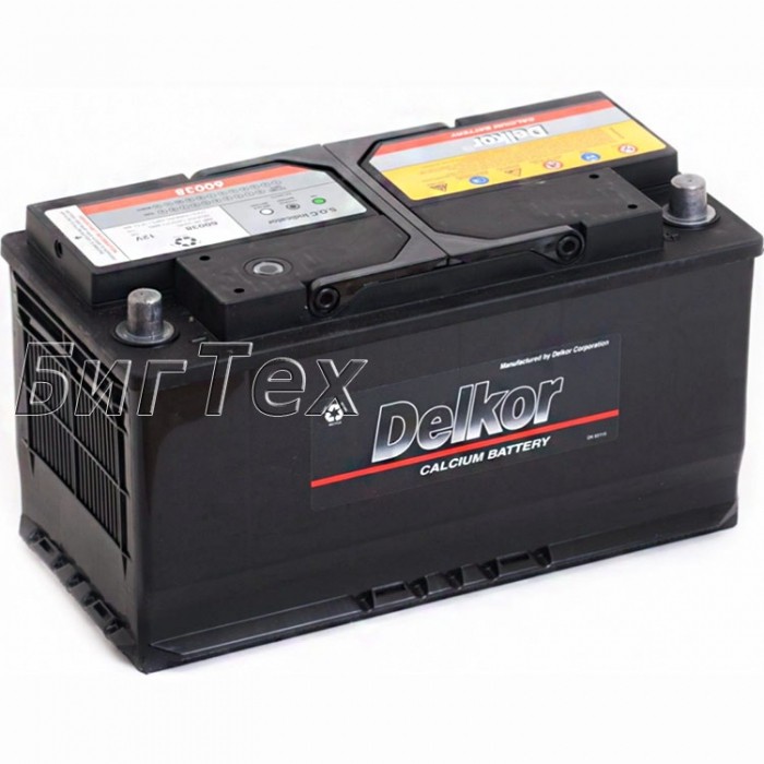 Аккумулятор автомобильный Delkor 61038 110 Ач