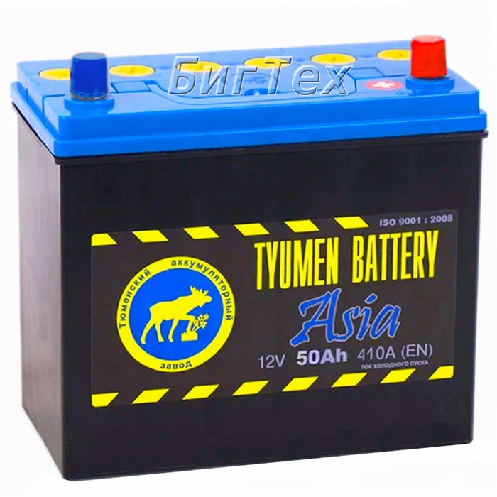 Аккумулятор автомобильный TYUMEN ASIA 50 Ач