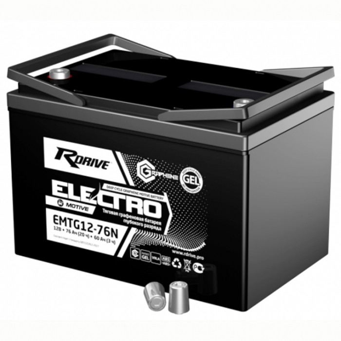 Аккумулятор тяговый RDrive Electro EMTG12-76N,...