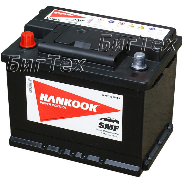 Аккумулятор автомобильный HANKOOK 56031 60 Ач
