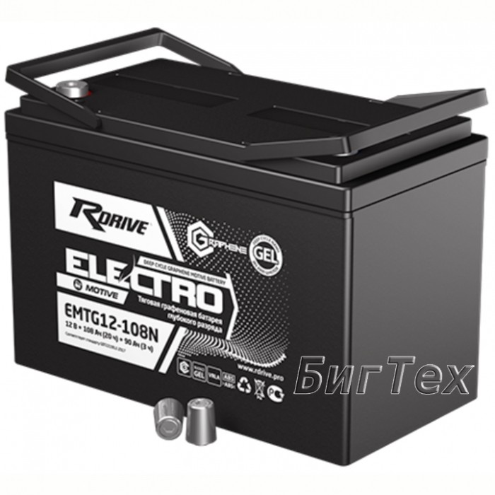 Аккумулятор тяговый RDrive Electro EMTG12-108N,...