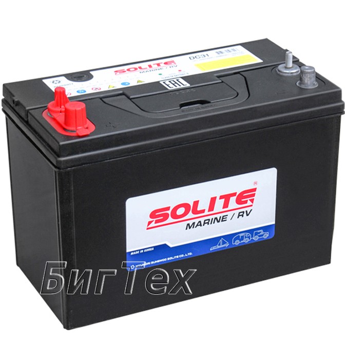 Аккумулятор лодочный SOLITE Marine RV XDC31,...