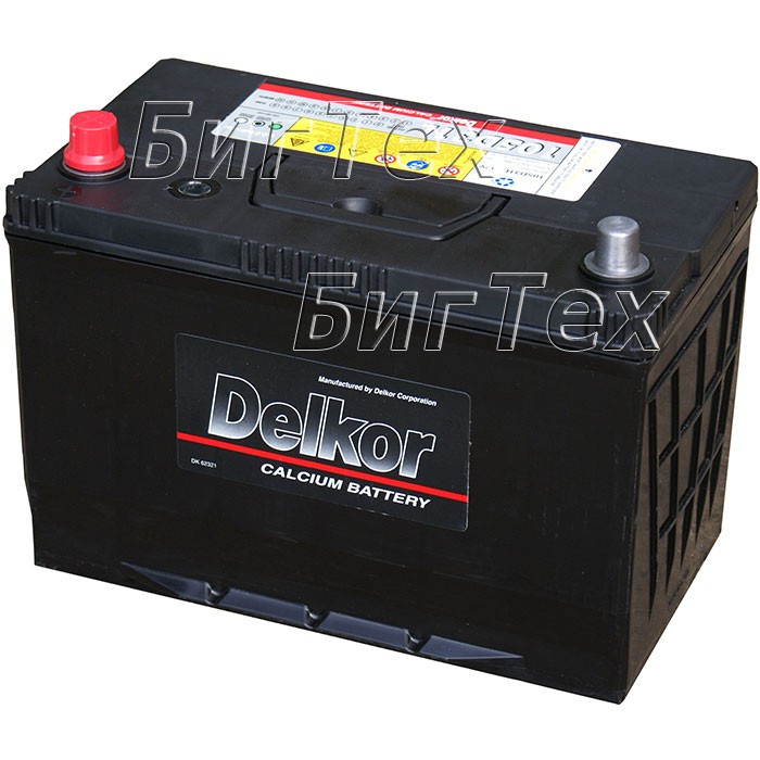 Аккумулятор автомобильный Delkor 125D31R 105 Ач