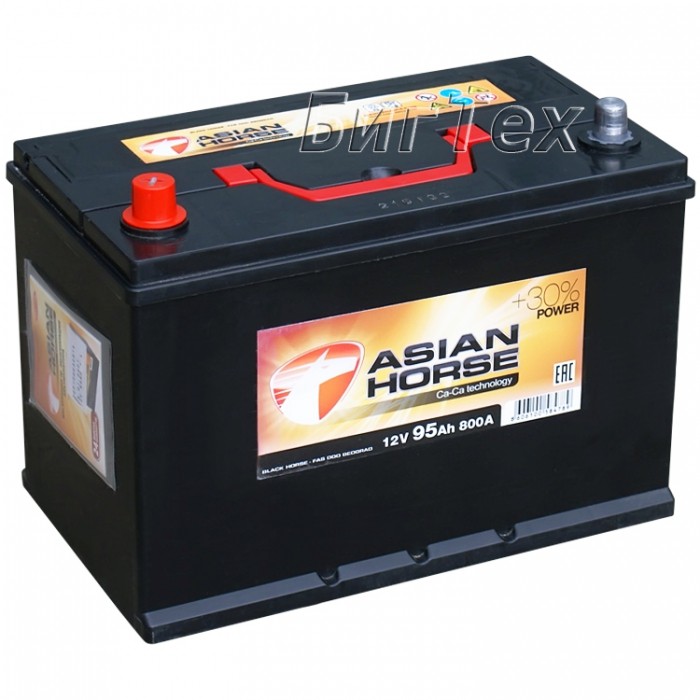Аккумулятор автомобильный ASIAN HORSE 95 Ач