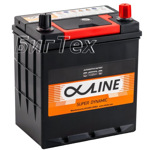 Аккумулятор автомобильный ALPHALINE SD 46B19L 44Ah