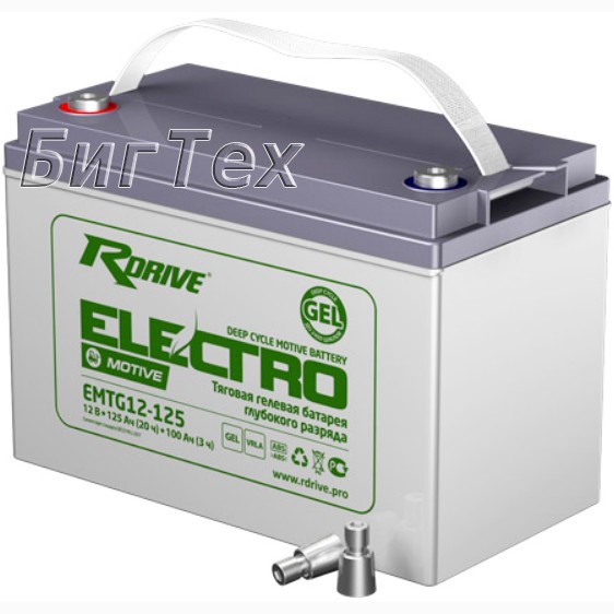 Аккумулятор тяговый RDrive Electro EMTG12-125,...