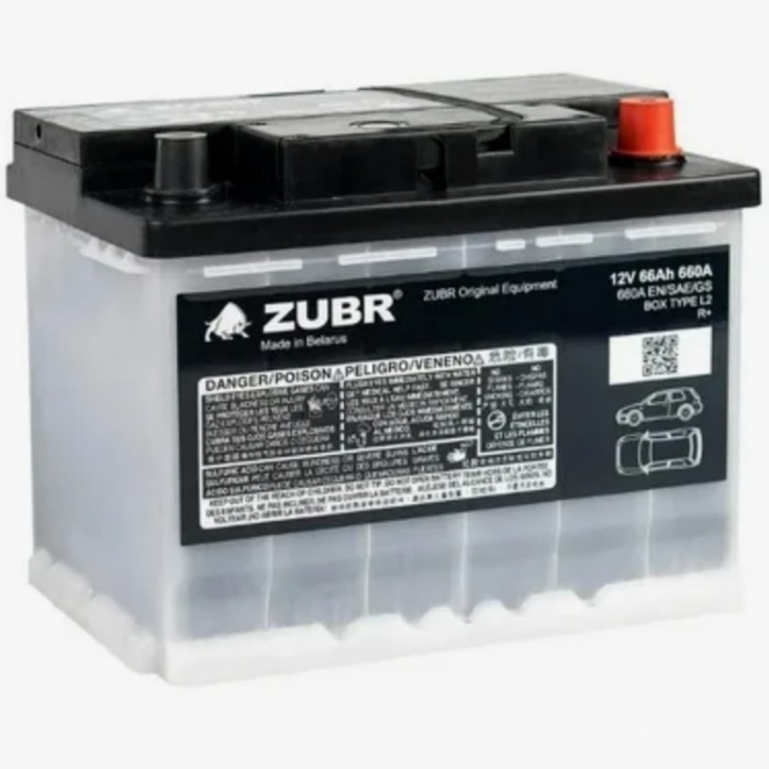 Аккумулятор автомобильный ZUBR OE 66Ач 660А...