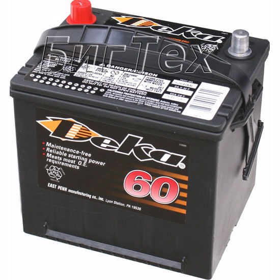 Аккумулятор автомобильный Deka 535MF (75D23L)...