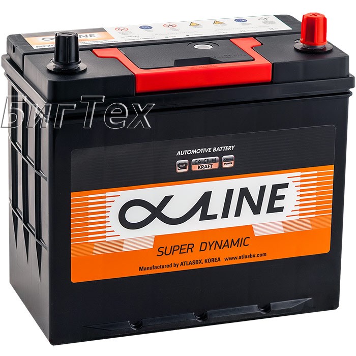 Аккумулятор автомобильный ALPHALINE SD 65B24L...