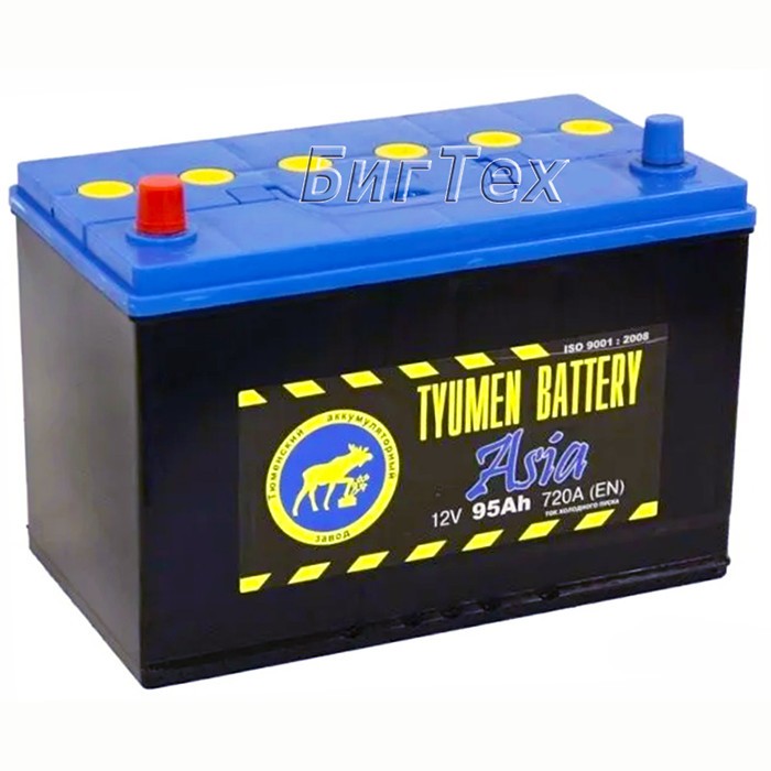 Аккумулятор автомобильный TYUMEN ASIA 6CT-95 95 Ач