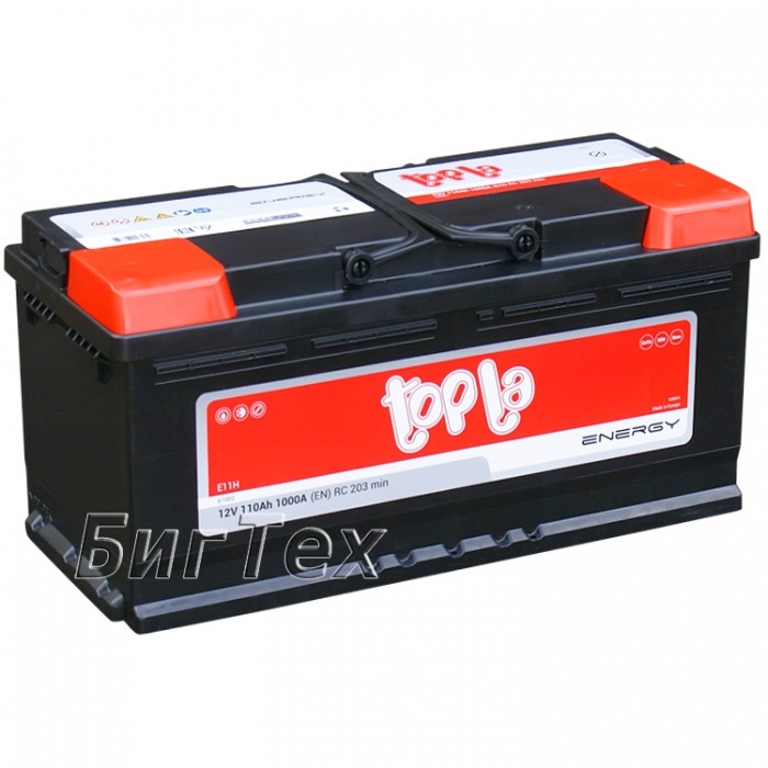 Аккумулятор автомобильный Topla Energy E11H 110...