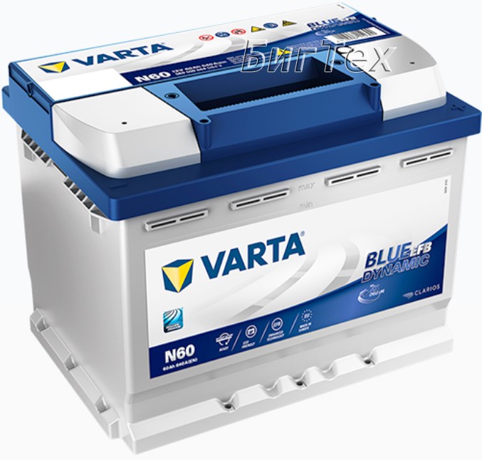 Аккумулятор автомобильный VARTA Blue Dynamic...