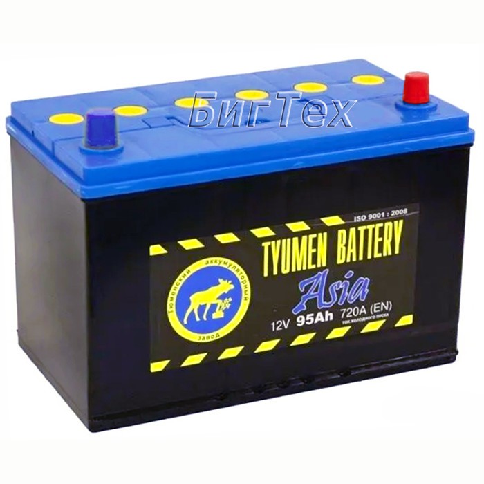 Аккумулятор автомобильный TYUMEN ASIA 95 Ач