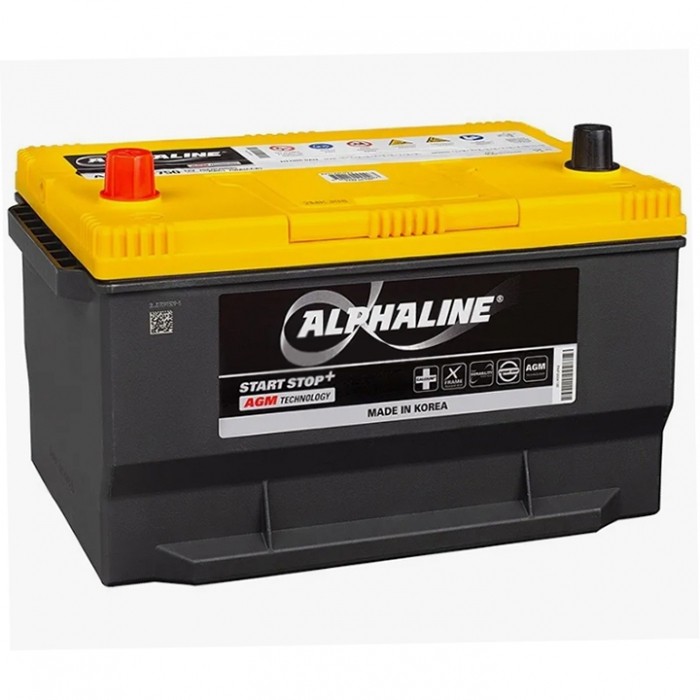 Аккумулятор автомобильный ALPHALINE AGM 65-750...