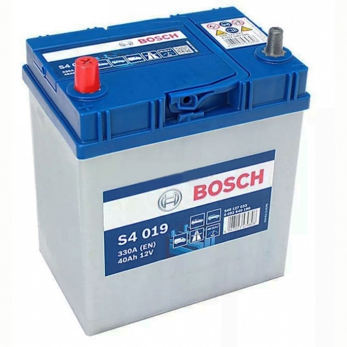 Аккумулятор автомобильный BOSCH Asia S4 019 40...