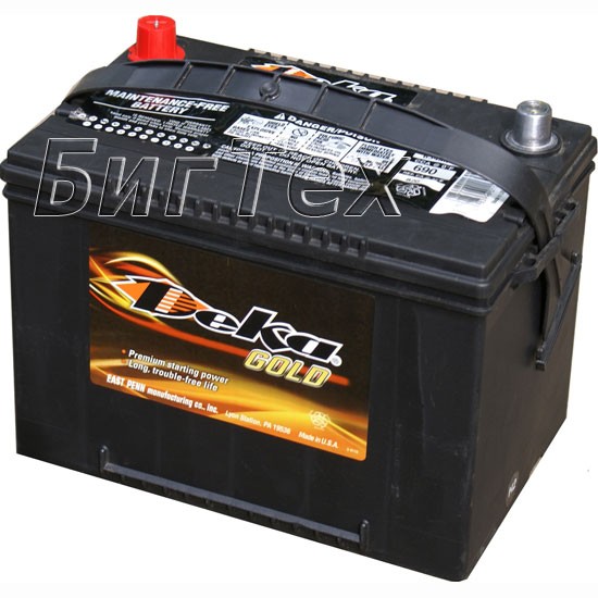 Аккумулятор автомобильный Deka 524FMF (80D26L)...