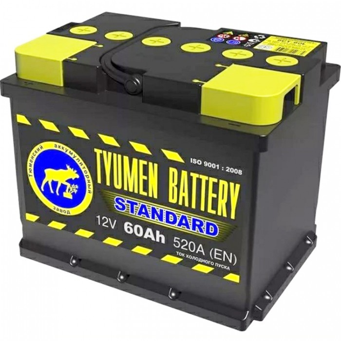 Аккумулятор автомобильный TYUMEN STANDART...