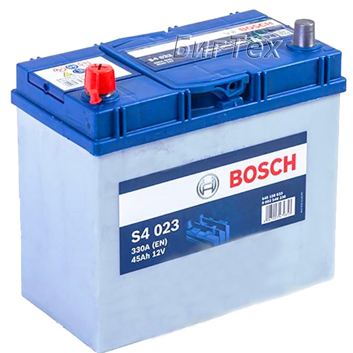 Аккумулятор автомобильный BOSCH Asia S4 023 45 Ач