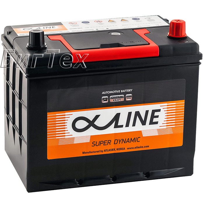 Аккумулятор автомобильный ALPHALINE SD 95D26L 80Ah