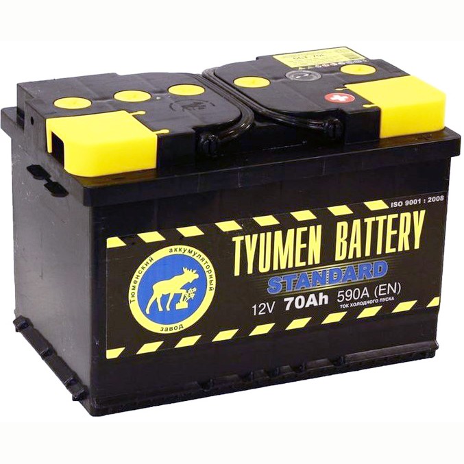 Аккумулятор автомобильный TYUMEN STANDART 70 Ач