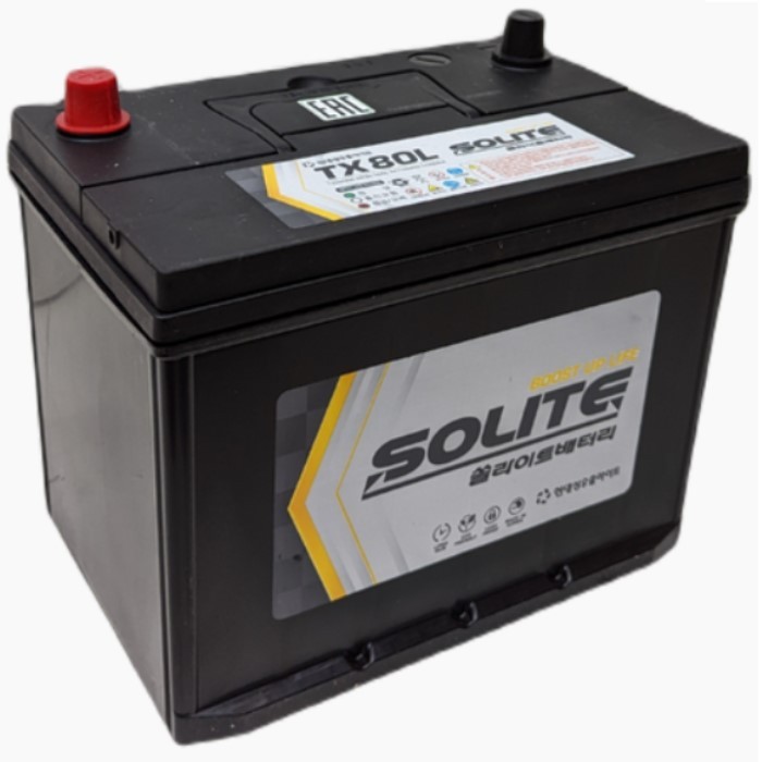 Аккумулятор автомобильный SOLITE TAXI 80L 80...