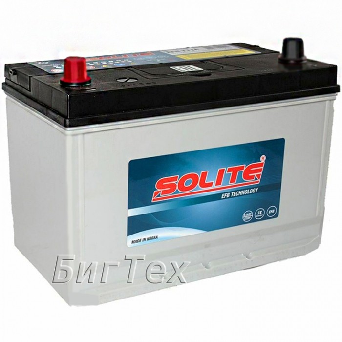 Аккумулятор автомобильный SOLITE EFB T110R 90Ач