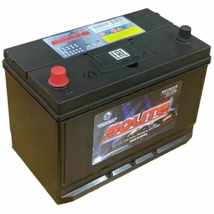 Аккумулятор автомобильный SOLITE Silver 125D31R...