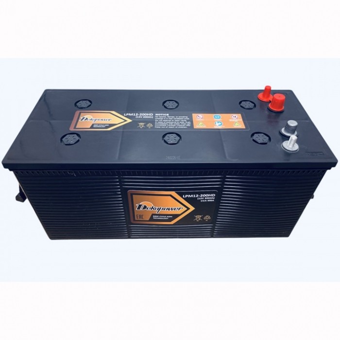 Аккумулятор стартово-тяговый DEKAPOWER AGM...