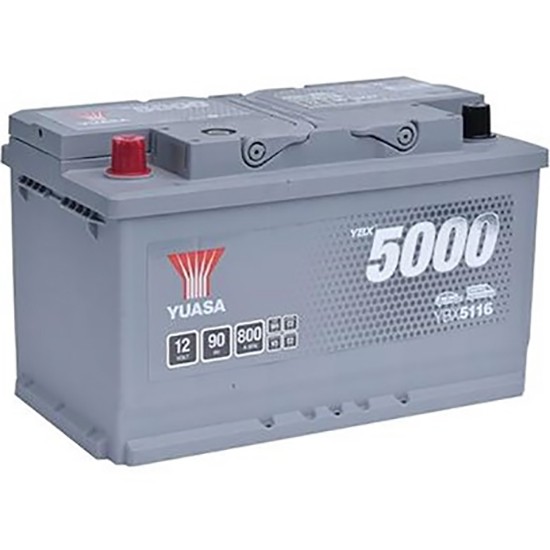 Аккумулятор автомобильный YUASA YBX5116 Silver...