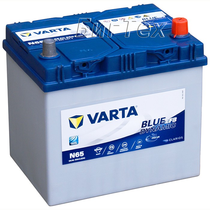 Аккумулятор автомобильный VARTA Blue Dynamic...
