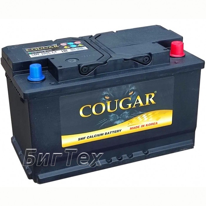 Аккумулятор автомобильный Cougar SMF 80L-LB4...