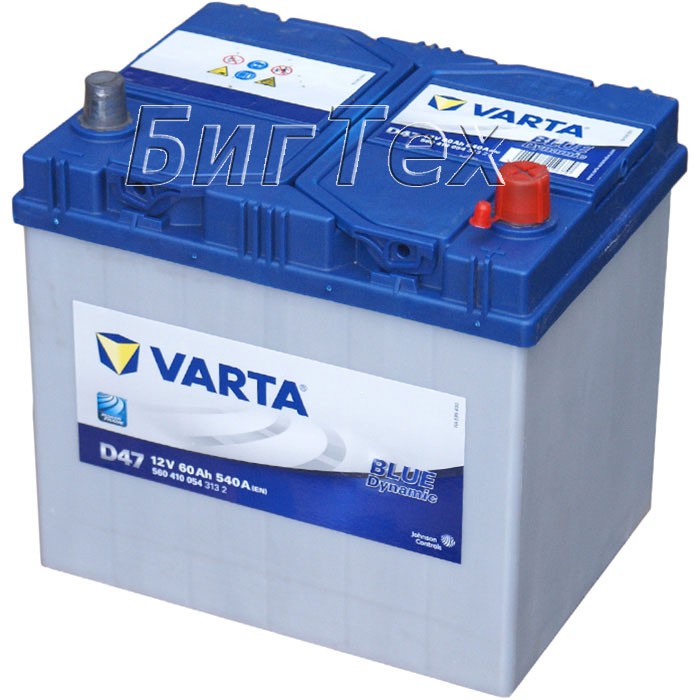 Аккумулятор автомобильный VARTA Blue Dynamic...