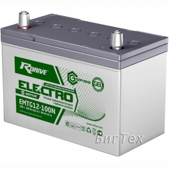 Аккумулятор тяговый RDrive Electro EMTG12-100N...