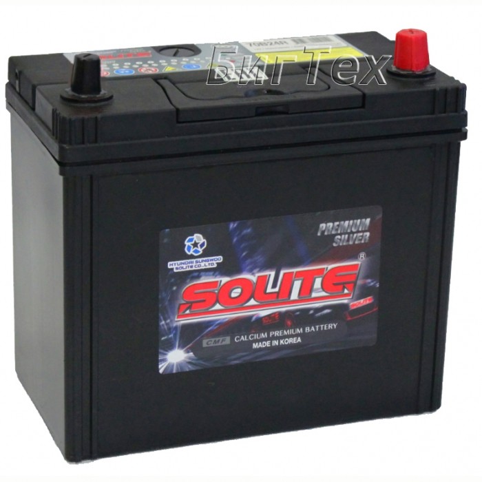 Аккумулятор автомобильный SOLITE SILVER 70B24L...