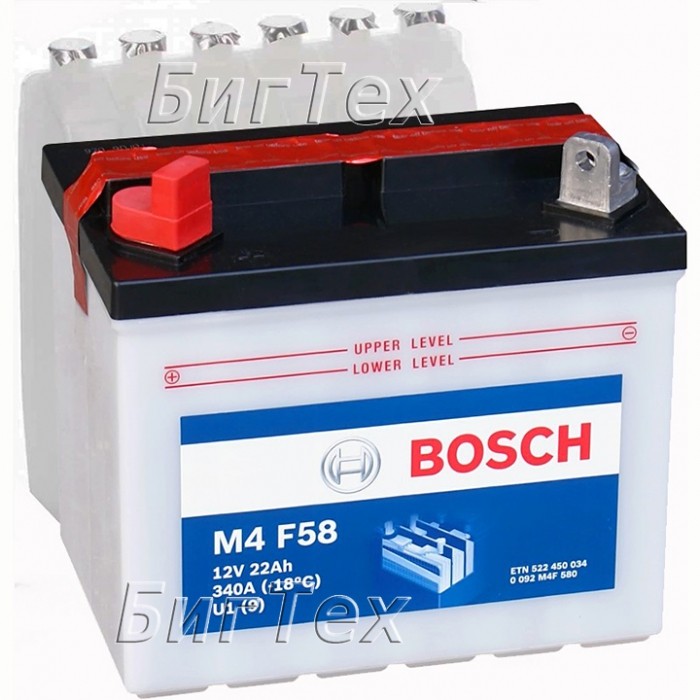 Аккумулятор BOSCH M4 F58  22Ач