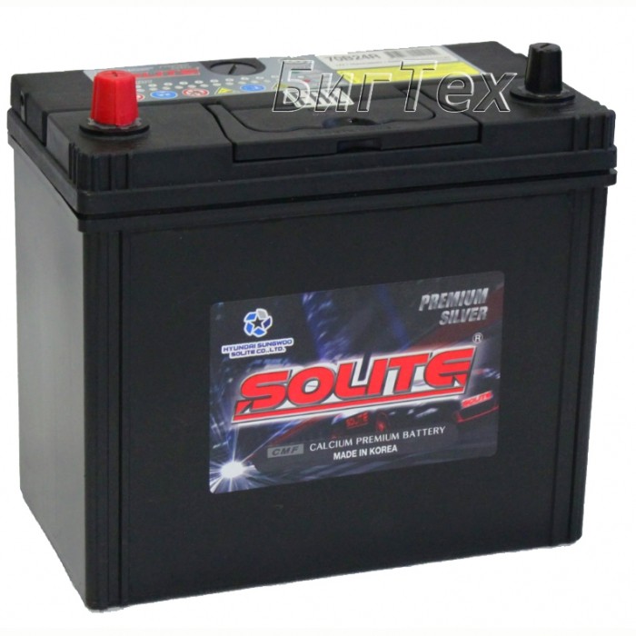 Аккумулятор автомобильный SOLITE SILVER 70B24R...