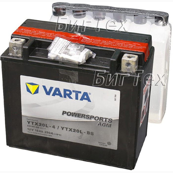 Мото аккумулятор VARTA Powersports AGM...