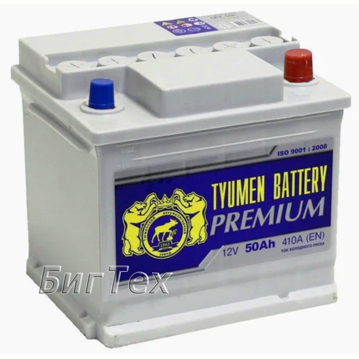 Аккумулятор автомобильный TYUMEN PREMIUM (Евро)...