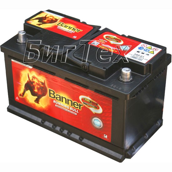 Аккумулятор автомобильный Banner Running Bull...